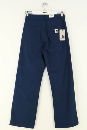 Pantalon large Carhartt Bleu en Coton