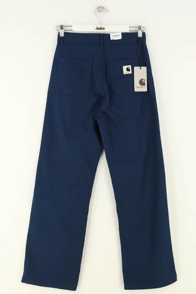 Pantalon large Carhartt Bleu en Coton