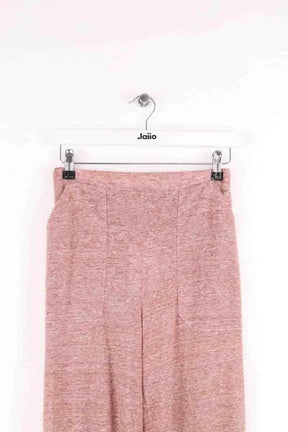 Pantalon droit Agnès B. Beige en Lin