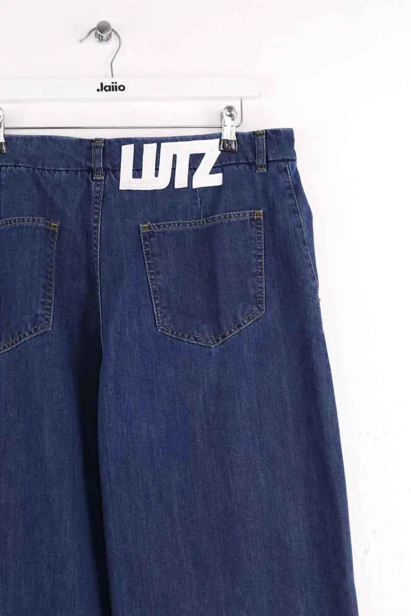 Pantalon large Lutz Huelle Noir en Coton