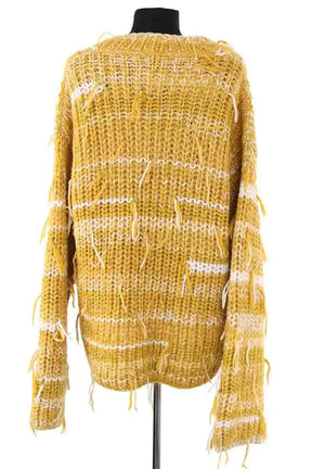 Pull Maison Martin Margiela Jaune en Laine