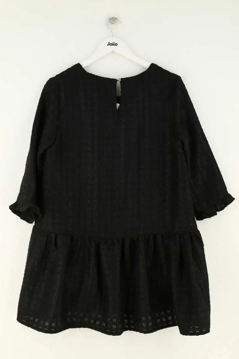 Robe Saaj Noir en Laine