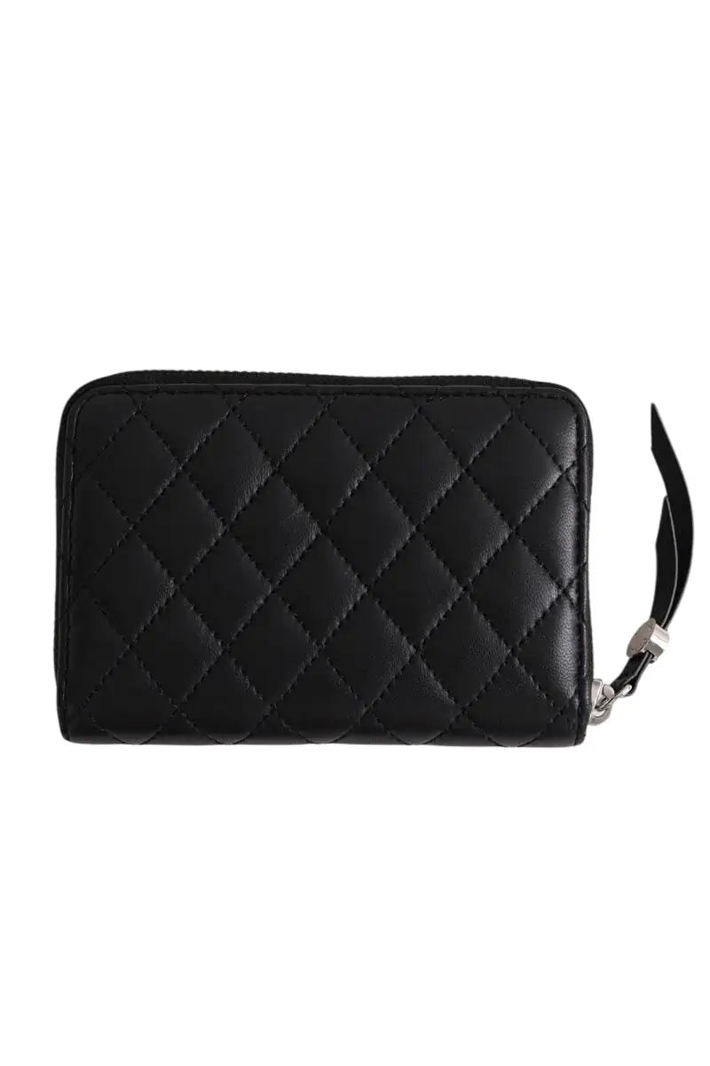 Portefeuille Claudie Pierlot Noir en Cuir - Seconde Main