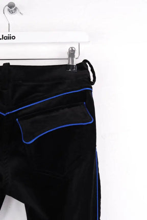 Pantalon droit Isabel Marant Noir en Velours