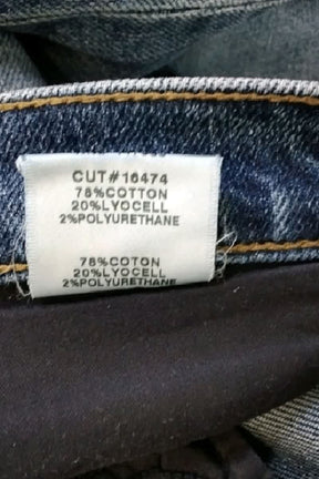 Jean droit J Brand  Bleu