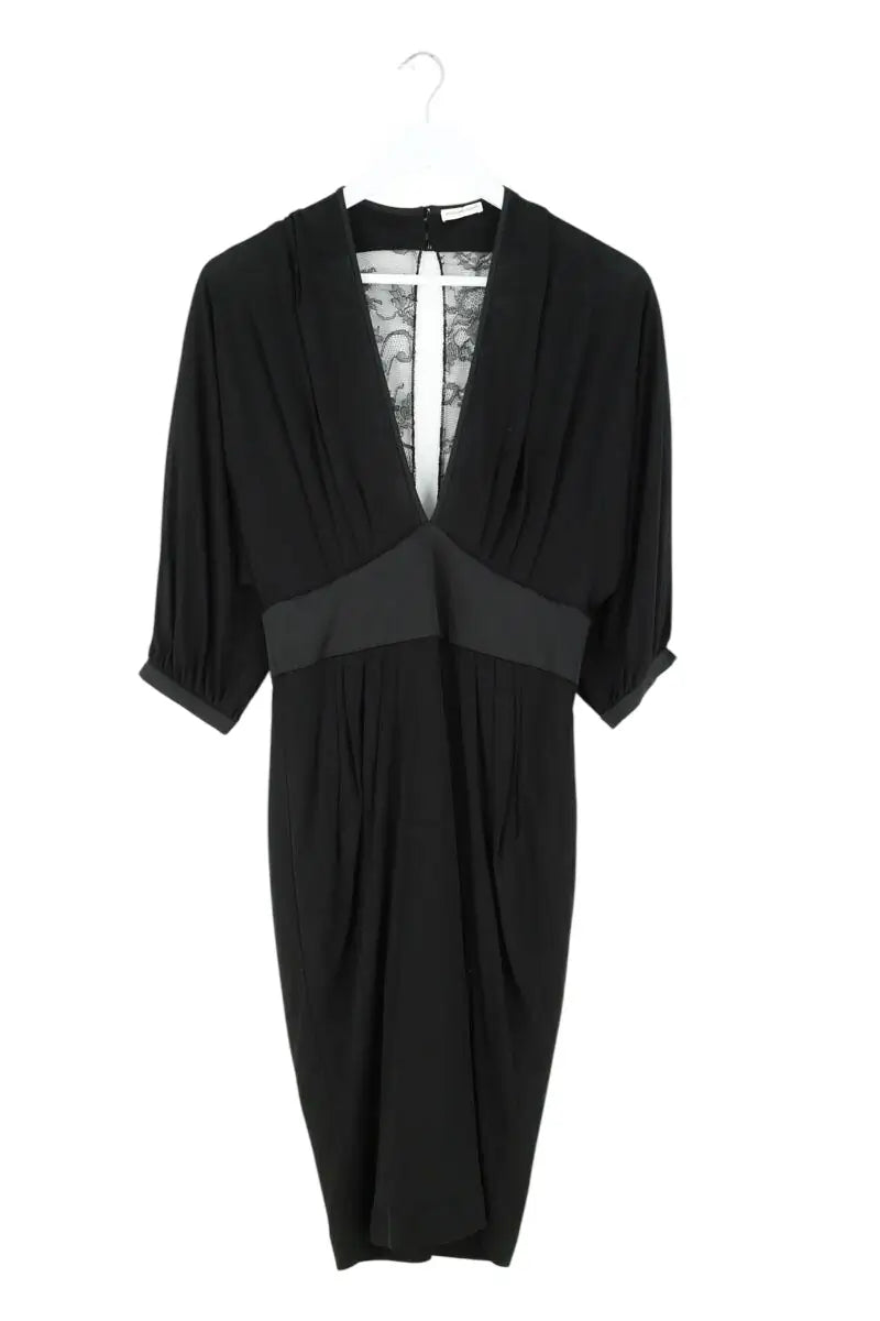 Robe Emmanuel Ungaro Noir en Synthétique, taille S - Seconde Main