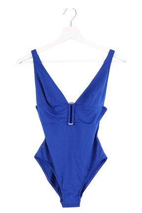 Maillot de bain Dnud Bleu en Synthétique, taille XS - Seconde Main
