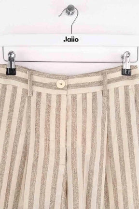 Pantalon large Momoni Doré en Lin