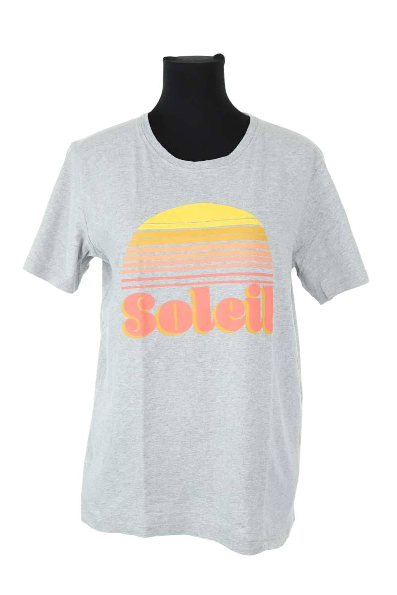 T-shirt Ronron & David Lucas  Gris