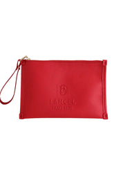 Pochette Lancel Rouge en Cuir - Seconde Main