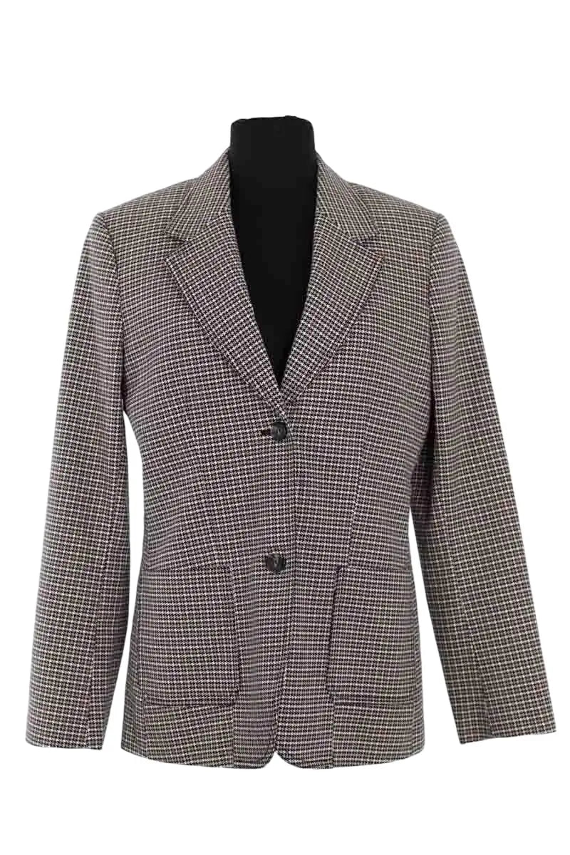 Blazer The Kooples Beige en Coton, taille S - Seconde Main