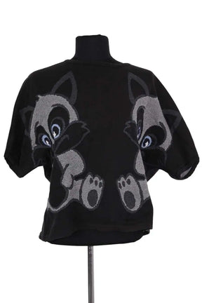 T-shirt Paul & Joe Noir en Coton, taille XS - Seconde Main