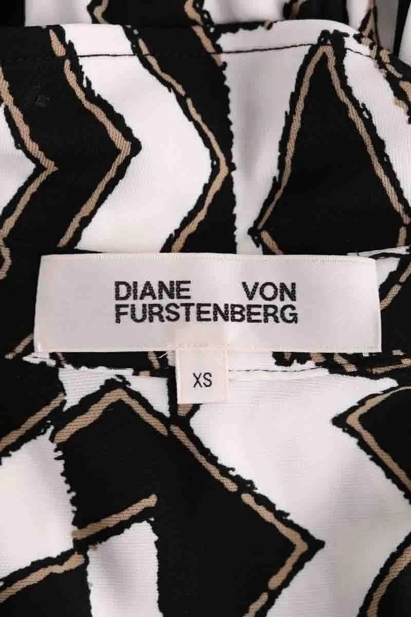 Robe Diane Von Furstenberg Blanc en Synthétique