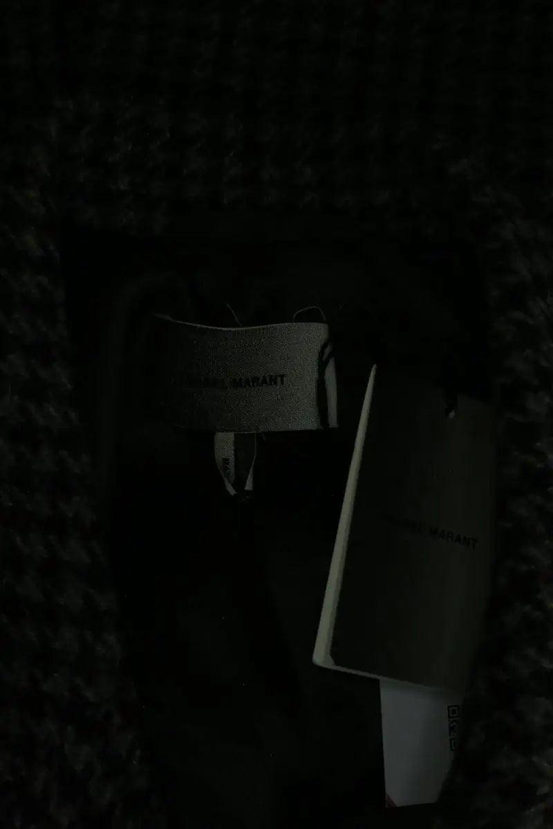 Manteau Isabel Marant GIXY Anthracite en Laine