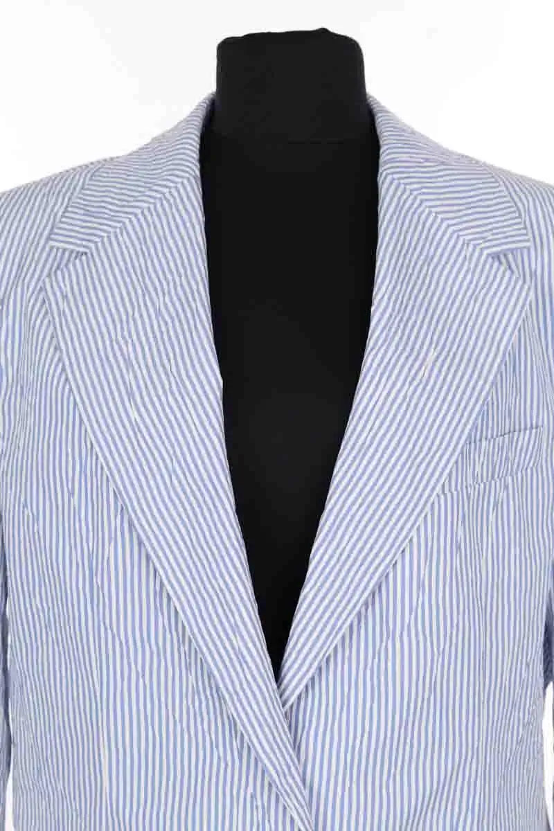 Blazer Tommy Hilfiger Bleu en Synthétique