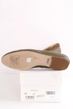 Ballerines LK Bennett Dollie Kaki en Cuir