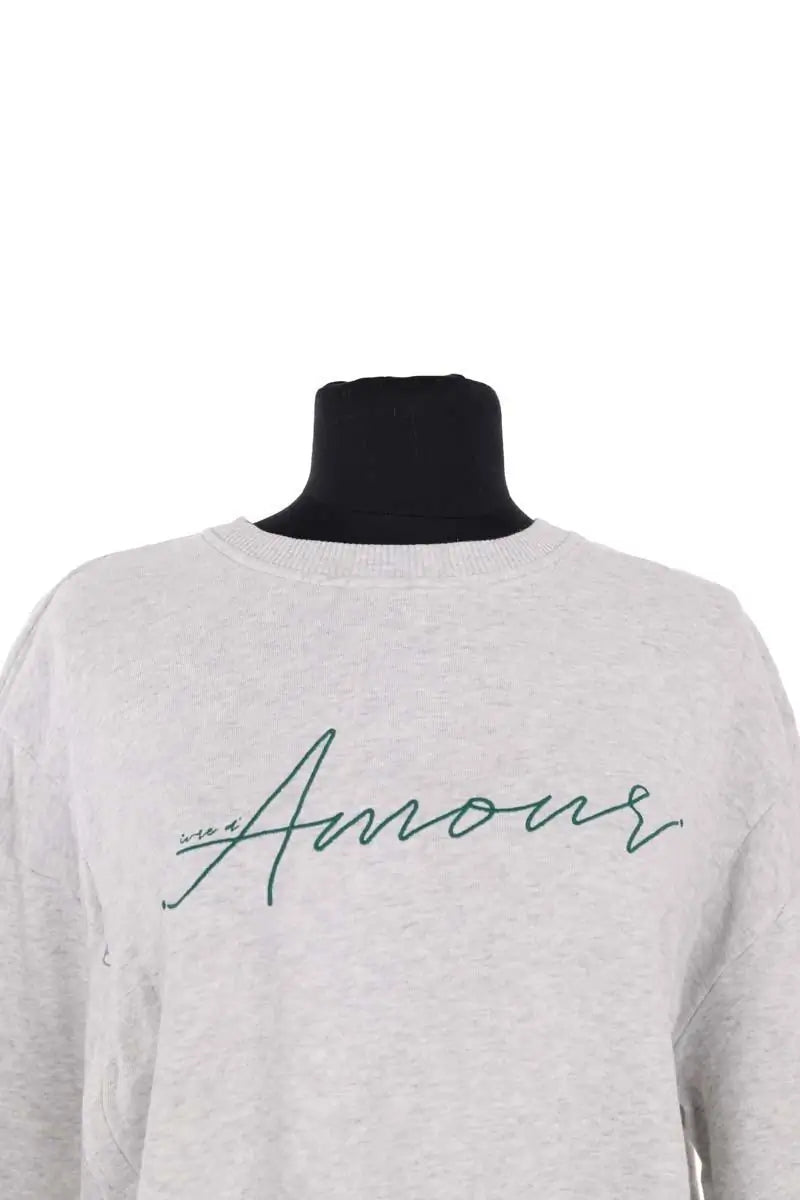 Sweatshirt Tajinebanane Gris en Coton