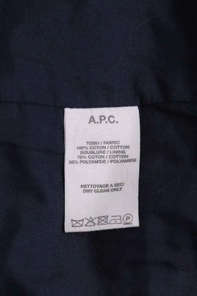 Manteau APC Marine en Coton
