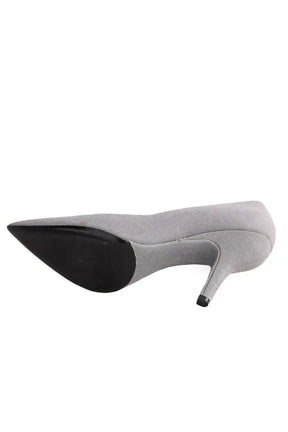 Talons Louis Vuitton Gris en Tissu