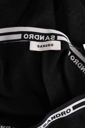 Legging Sandro Noir en Synthétique