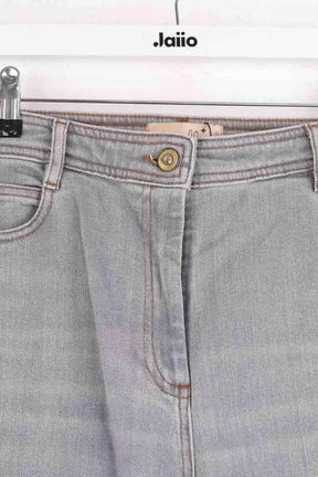 Jean large Sessun Captain Denim Gris en Coton