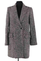 Manteau Zadig & Voltaire Noir en Synthétique, taille XS - Seconde Main