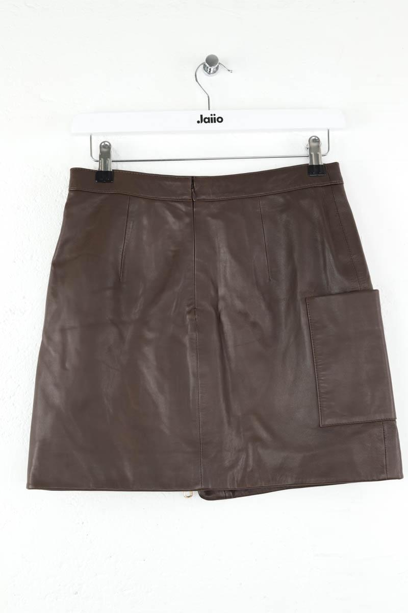 Mini jupe Bash  Marron