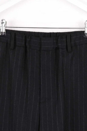 Pantalon large Sacai Noir en Laine