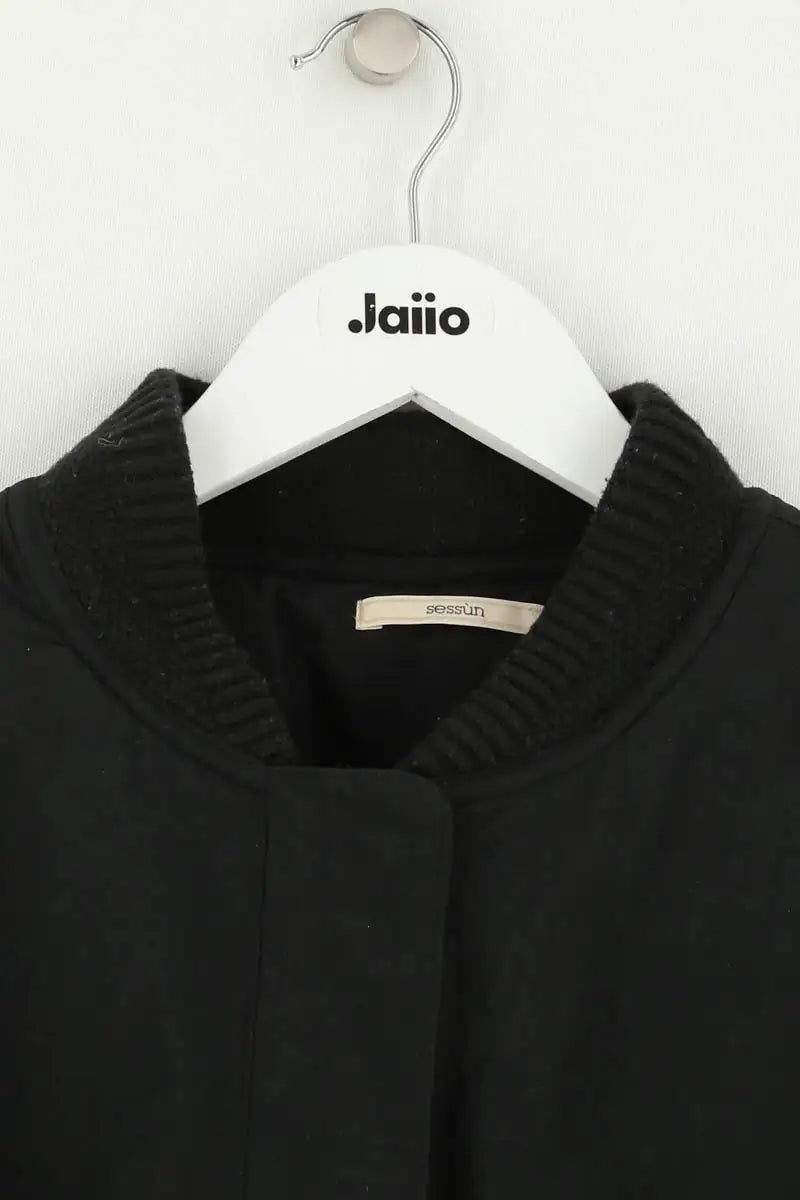 Parka Sessun Noir en Synthétique