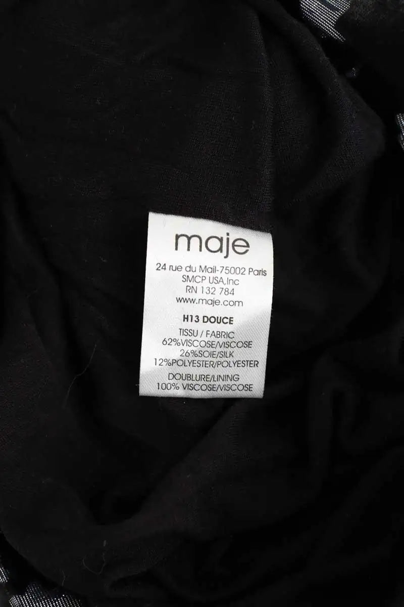 Mini Maje  Noir
