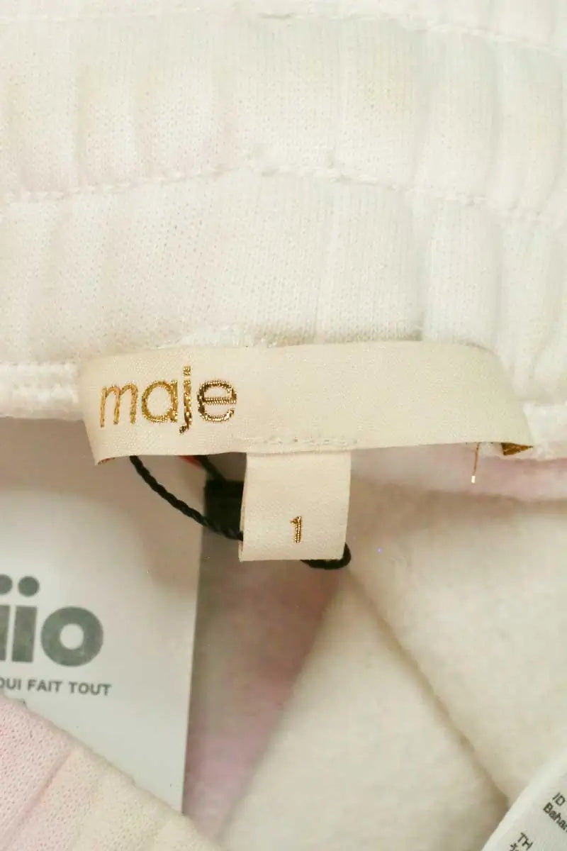 Short de sport Maje Rose en Coton