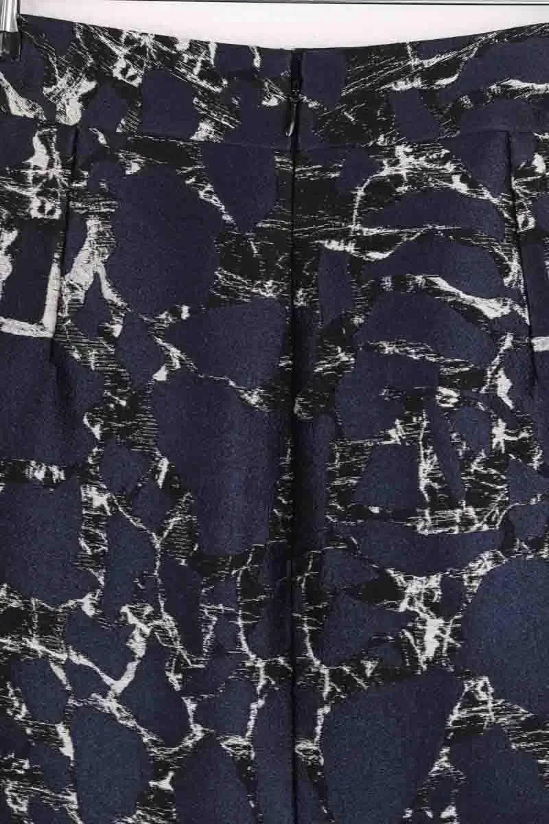 Jupe Balenciaga Marine en Coton