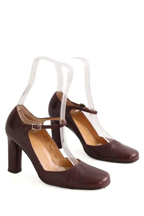 Talons Bally Bordeaux en Cuir