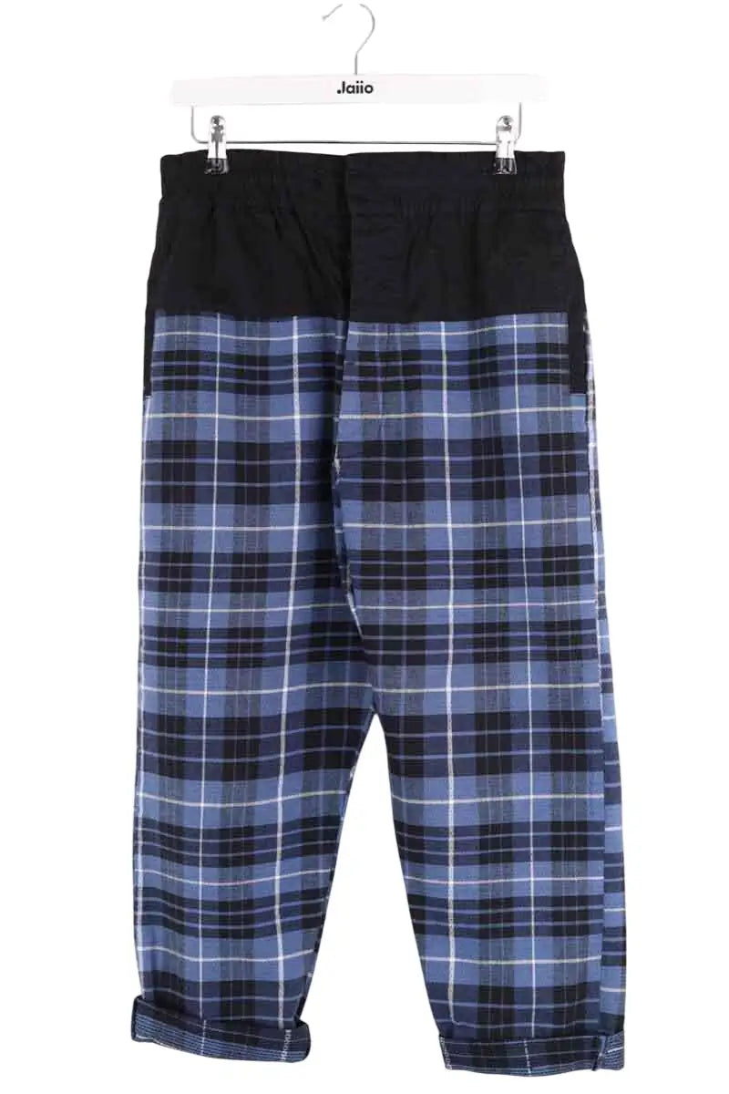 Pantalon droit Vivienne Westwood Bleu en Lin, taille XXXL - Seconde Main