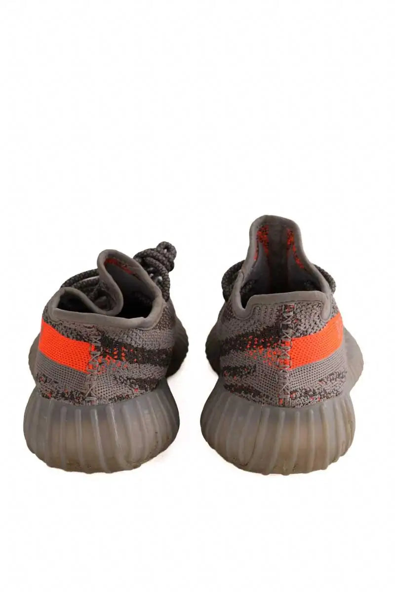 Baskets Yeezy Gris en Tissu