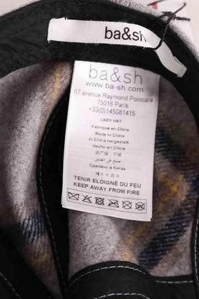 Casquette Ba&Sh Gris en Coton