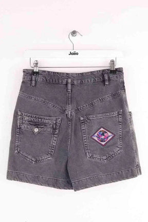 Short Isabel Marant Esquia Anthracite en Coton