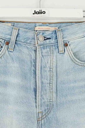 Jean droit Levi's Bleu en Coton