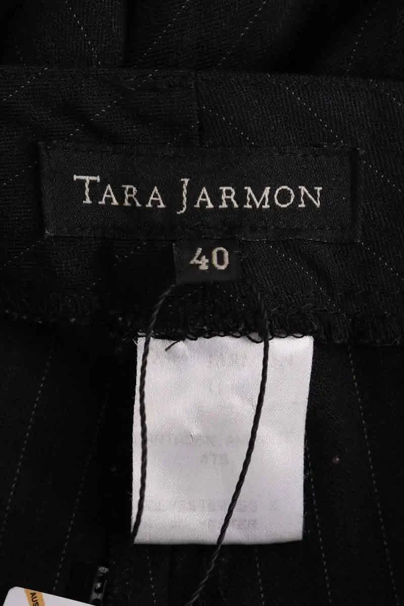 Pantalon Tara Jarmon Noir en Laine