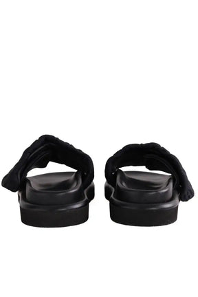 Mules Louis Vuitton Pool Pillow Noir en Tissu