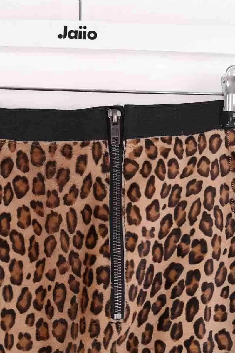 Mini short Bonpoint Marron en Cuir