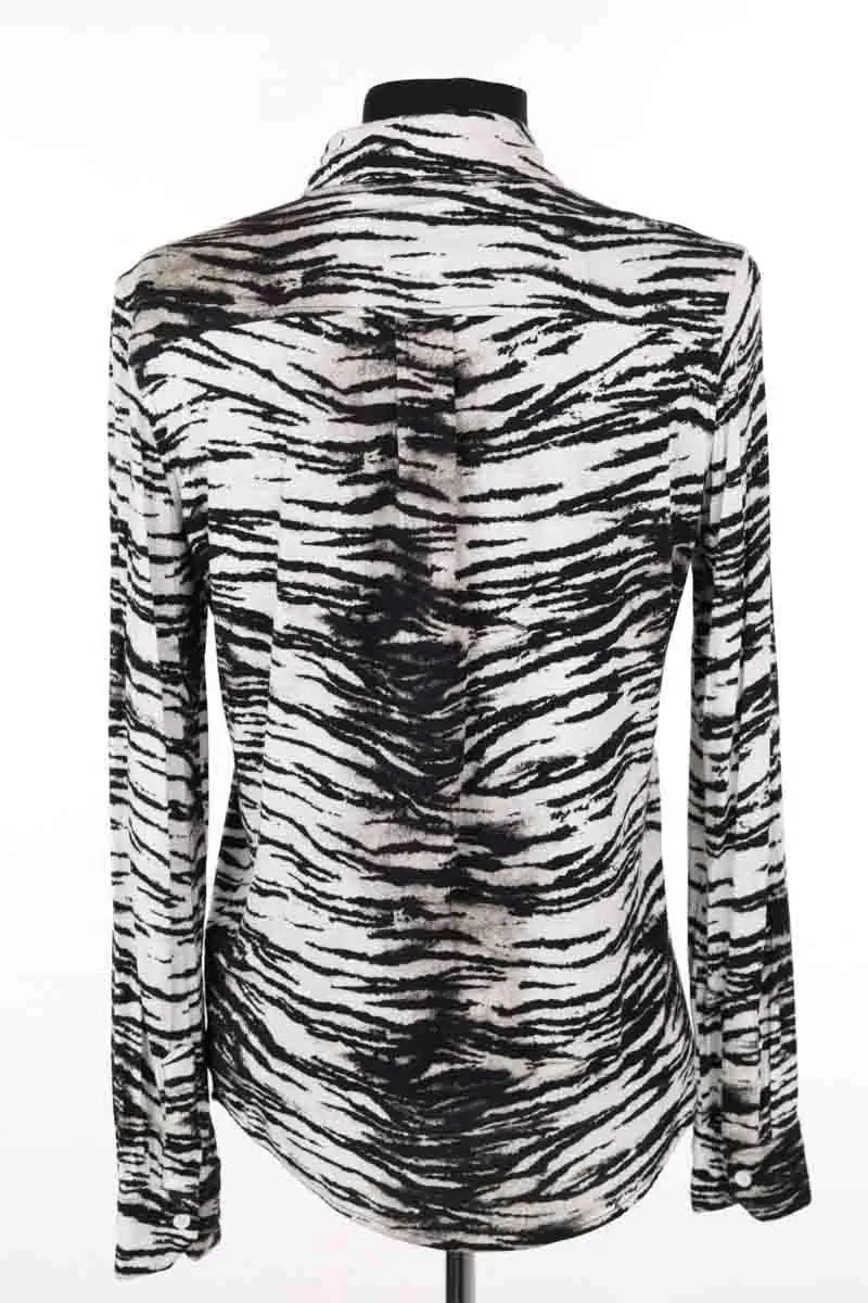 Top Majestic Filatures Noir en Viscose