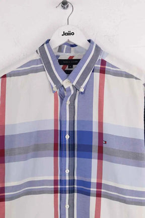 Chemise Tommy Hilfiger Bleu en Coton