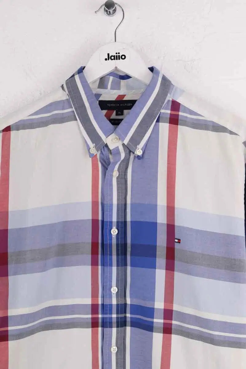 Chemise Tommy Hilfiger Bleu en Coton