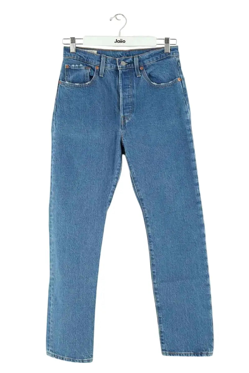 Jean droit Levi's Bleu en Coton, taille M - Seconde Main