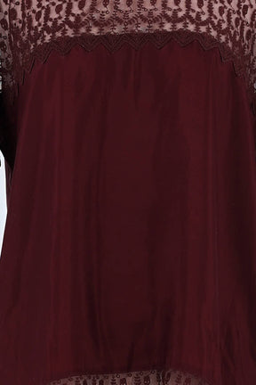 T-shirt The Kooples  Bordeaux