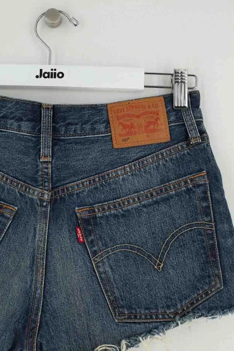Mini short Levi's Blanc en Coton