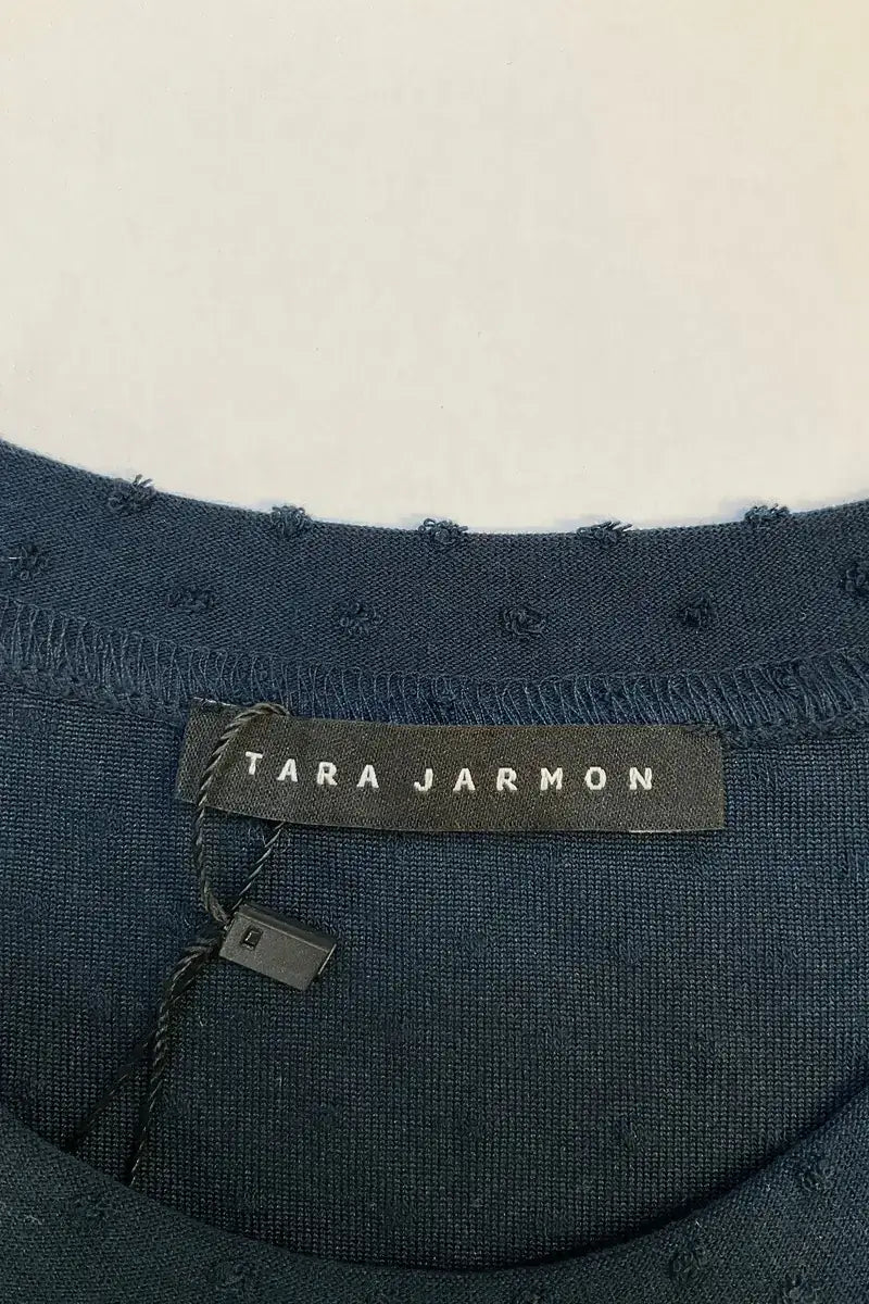 T-shirt Tara Jarmon Marine en Viscose