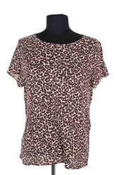 T-shirt Sézane Marron en Lin, taille XS - Seconde Main
