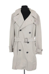 Trench-coat Burberry Beige en Synthétique, taille M - Seconde Main